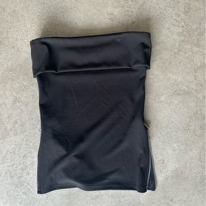 ZARA zippered tube top